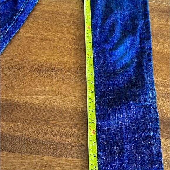 WESC Alessandro Mens Super Slim Denim Jeans, W28 L32 Worn By Actor On TV Show - Picture 3 of 6